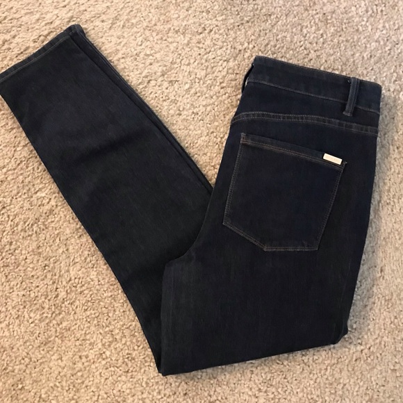 WHBM skinny high waisted dark wash - Picture 9 of 15